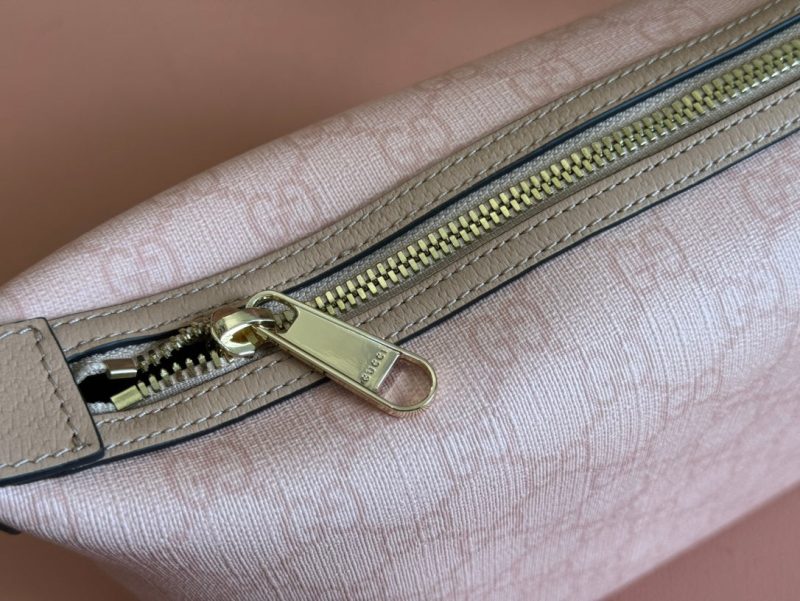 Gucci Ophidia 20cm Bag Pink Canvas 239922