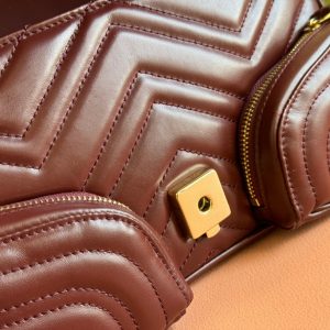 Gucci Marmont Bag Rosso Ancora Red Leather 244246