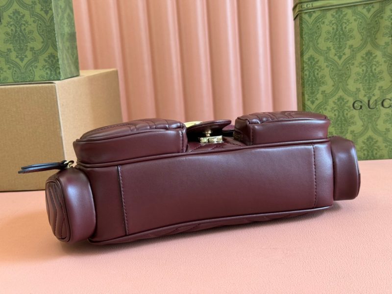 Gucci Marmont Bag Rosso Ancora Red Leather 244246