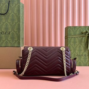 Gucci Marmont Bag Rosso Ancora Red Leather 244246