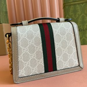 img_89648692_20240723_i1721730028_3650_0_jpg Gucci Ophidia 17.5cm Bag Beige White Canvas Leather 248488