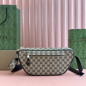 BELT BAG 34 IN BEIGE MONOGRAM CANVAS