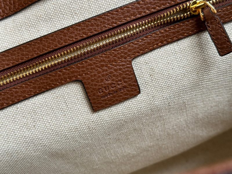 img_89648692_20240826_i1724673667_2589_0_jpg Gucci Ophidia 38cm Bag Blue Brown Leather Canvas 244458