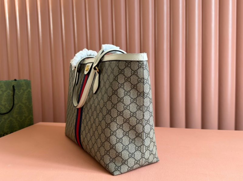 img_89648692_20240826_i1724673713_6250_0_jpg Gucci Ophidia 38cm Bag Ebony White Leather Canvas 244457