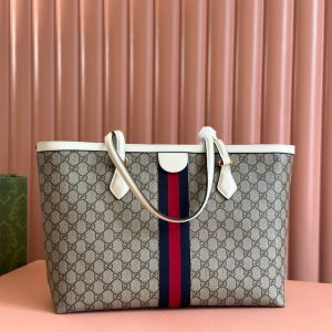 img_89648692_20240826_i1724673714_4296_0_jpg Gucci Ophidia 38cm Bag Ebony White Leather Canvas 244457