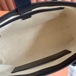 img_89648692_20240826_i1724673765_8925_0_jpg Gucci Ophidia 38cm Bag Ebony Black Leather Canvas 244456