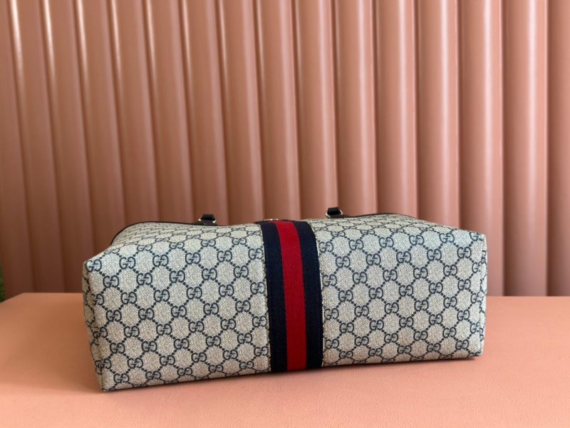 img_89648692_20240826_i1724673765_9893_0_jpg Gucci Ophidia 38cm Bag Ebony Black Leather Canvas 244456