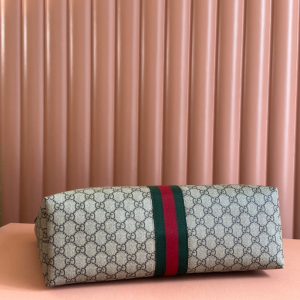 img_89648692_20240826_i1724673936_2840_2_jpg Gucci Ophidia 38cm Bag Ebony Brown Leather Canvas 244454