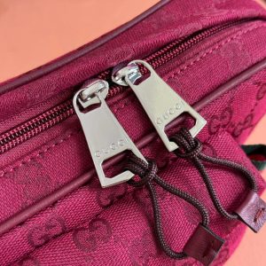 BELT BAG 34 IN CURRANT RED MONOGRAM CANVAS