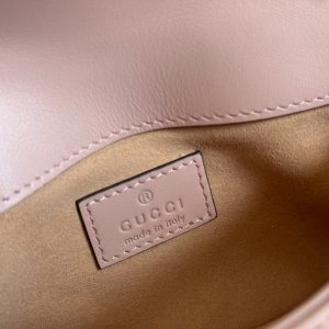 Gucci GG Marmont 16.5 Bag All Pink Calfskin 248346