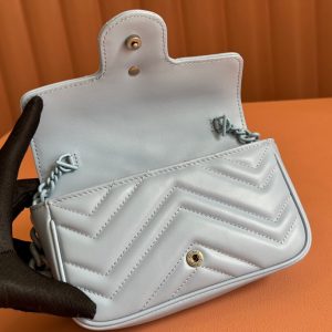 img_89648692_20241024_i1729761543_4795_3_jpg Gucci GG Marmont 16.5 Bag All Blue Calfskin 248349