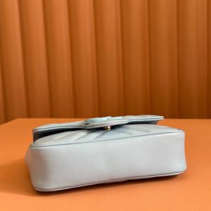 img_89648692_20241024_i1729761543_8324_0_jpg Gucci GG Marmont 16.5 Bag All Blue Calfskin 248349