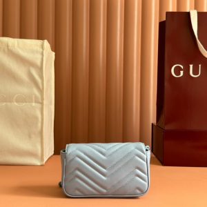 img_89648692_20241024_i1729761544_2574_7_jpg Gucci GG Marmont 16.5 Bag All Blue Calfskin 248349