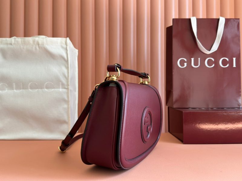 Gucci Blondie 32 Bag Rosso Ancora Red Leather 239905