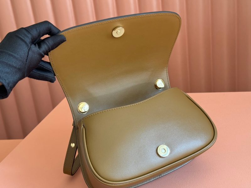 Gucci Blondie Small Shoulder Bag 26 Brown Suede Calfskin 272178