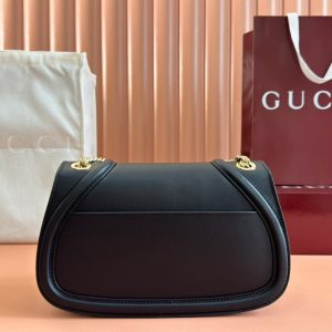 Gucci Blondie Small Shoulder Bag 26 Black Calfskin 272179