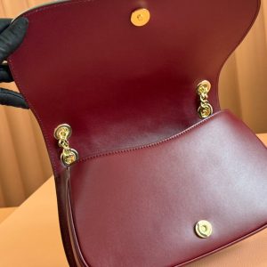 Gucci Blondie Small Shoulder Bag 26 Burgundy Calfskin 272180