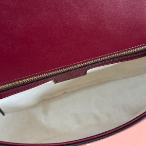 Gucci Blondie Small Shoulder Bag 26 Burgundy Calfskin 272180