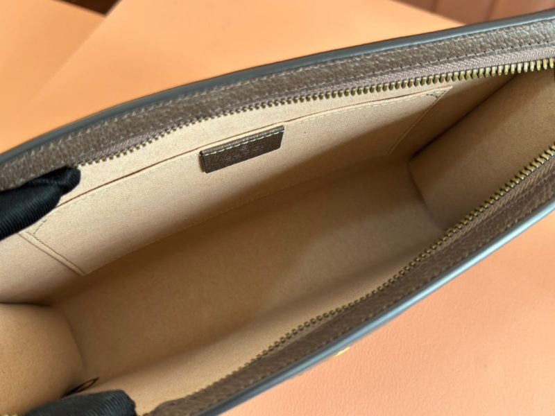 img_89648692_20241104_i1730710570_8244_3_jpg Gucci Ophidia 27cm Clutch Ebony Brown Canvas Leather 239914