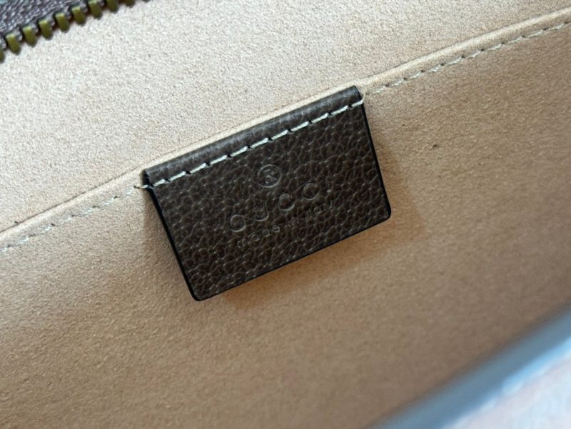 img_89648692_20241104_i1730710570_8275_7_jpg Gucci Ophidia 27cm Clutch Ebony Brown Canvas Leather 239914