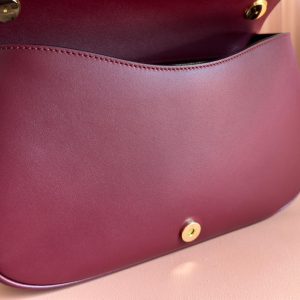 GG Blondie Large Handbag 32cm Burgungdy Calfskin
