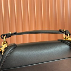 GG Blondie Large Handbag 32cm Black Calfskin