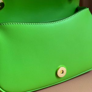 GG Blondie Handbag 21.5cm Green Calfskin