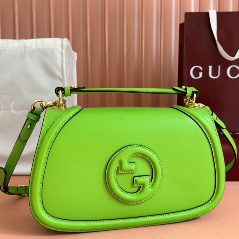 img_89648692_20241212_i1734002266_5464_0_jpg GG Blondie Large Handbag 32cm Green Calfskin