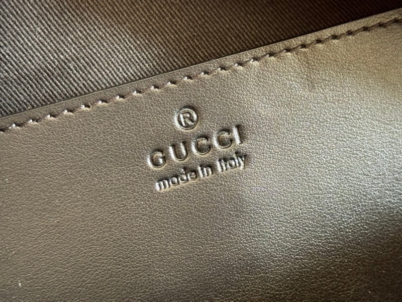 Gucci GG Marmont 24 Bag All Black Calfskin 248345