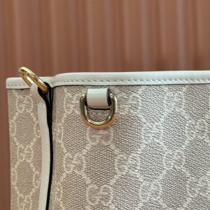 img_89648692_20250303_i1740991357_2057_7_jpg Gucci Ophidia 20.5cm Bag Beige White Canvas 239673