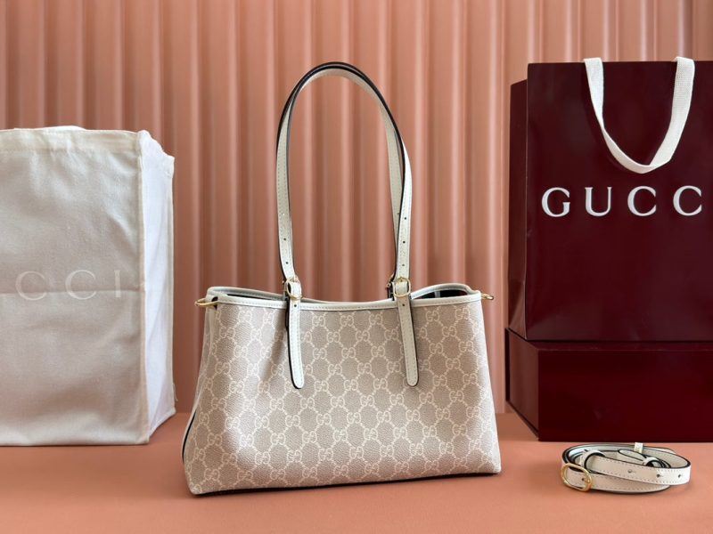 img_89648692_20250303_i1740991435_7105_2_jpg Gucci Ophidia 31cm Bag Beige White Canvas 239666