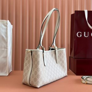 img_89648692_20250303_i1740991435_8280_8_jpg Gucci Ophidia 31cm Bag Beige White Canvas 239666