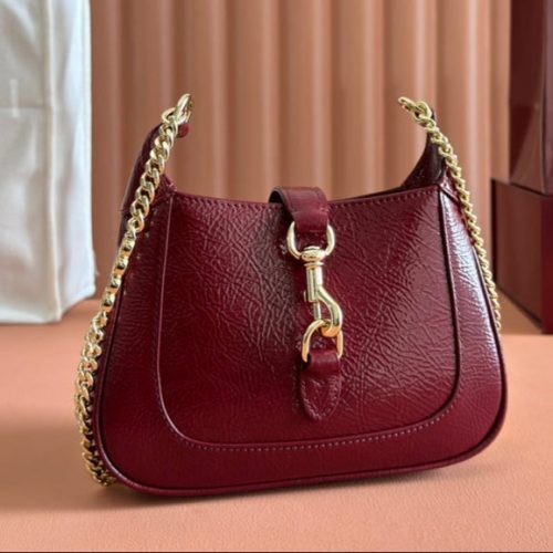 img_89648692_20250309_i1741501032_3249_2_jpg Gucci Jackie Notte Bag Rosso Ancora Red Patent Leather 248415