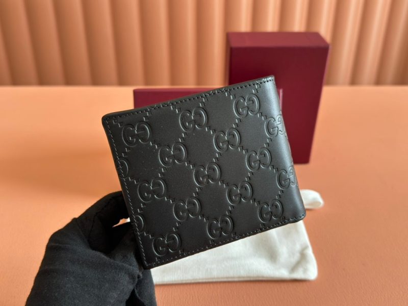 img_89648692_20250309_i1741501888_4770_1_jpg Gucci Wallet Black Embossed Leather 248405