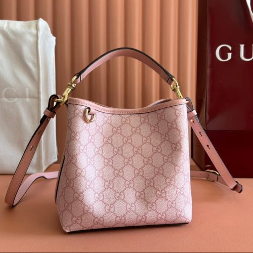 img_89648692_20250313_i1741856919_1470_3_jpg_1 Gucci Ophidia 20.5cm Bag Pink Canvas 244353
