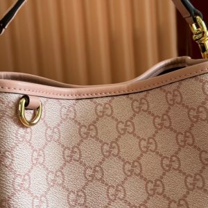 img_89648692_20250313_i1741856919_9162_5_jpg_1 Gucci Ophidia 20.5cm Bag Pink Canvas 244353