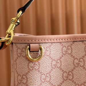 img_89648692_20250313_i1741856919_9595_7_jpg_1 Gucci Ophidia 20.5cm Bag Pink Canvas 244353