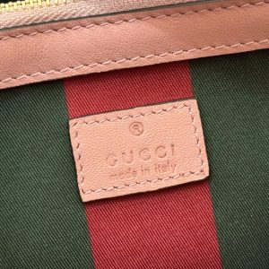 Gucci Ophidia 38cm Bag Pink Canvas 244358