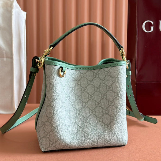 img_89648692_20250318_i1742274793_8692_8_jpg Gucci Ophidia 20.5cm Bag Green Canvas 244363