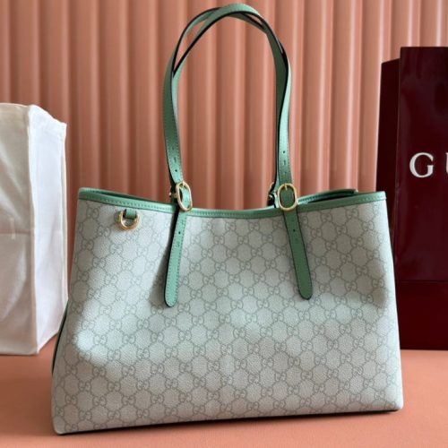 img_89648692_20250318_i1742274853_9842_8_jpg Gucci Ophidia 38cm Bag Green Canvas 244367