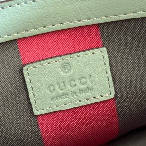 Gucci Ophidia 31cm Bag Green Canvas 244368