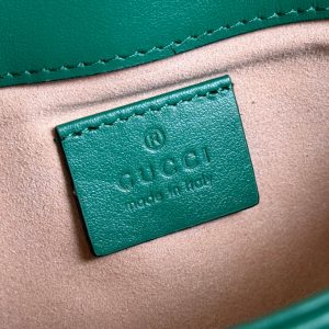 Gucci GG Marmont 16.5 Bag Green Calfskin 248372