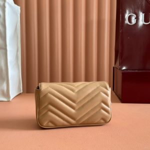 Gucci GG Marmont 16.5 Bag All Beige Calfskin 248378