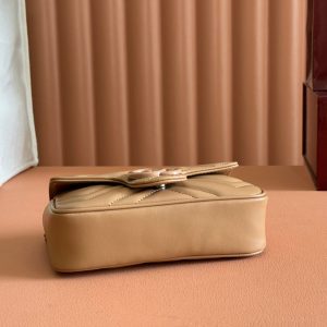 Gucci GG Marmont 16.5 Bag All Beige Calfskin 248378