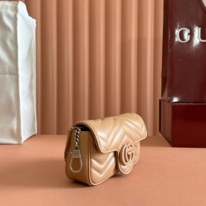 Gucci GG Marmont 16.5 Bag All Beige Calfskin 248378