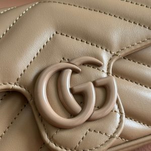 Gucci GG Marmont 16.5 Bag All Beige Calfskin 248378