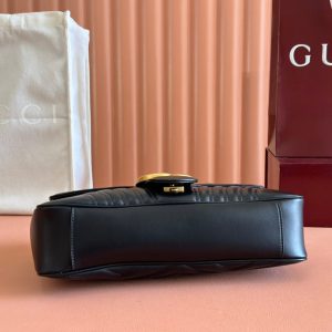 Gucci GG Marmont 31 Bag Black Calfskin 248223