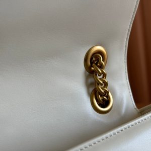 Gucci GG Marmont 31 Bag White Calfskin 248224