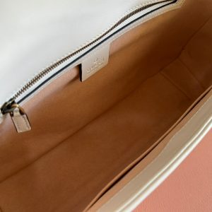 Gucci GG Marmont 31 Bag White Calfskin 248224