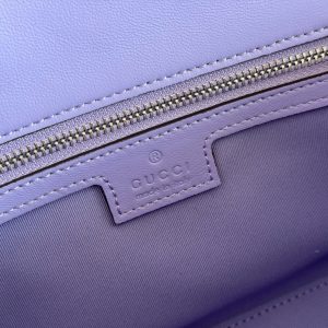 Gucci GG Marmont Bag Purple Sheepskin 250851